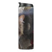 Gemakkelijk Creëer je eigen foto toevoegen Thermosbeker (Geroteerd rechts)