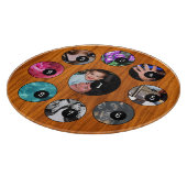 Gemakkelijk Creëer Uw Eigen met 9 foto's hebben ge Snijplank (Hoek)