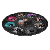 Gemakkelijk Creëer Uw Eigen met 9 foto's hebben ge Snijplank (Hoek)