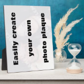 Gemakkelijk creëer uw fotoplaque Verwijder de grot Fotoplaat (Zijkant)