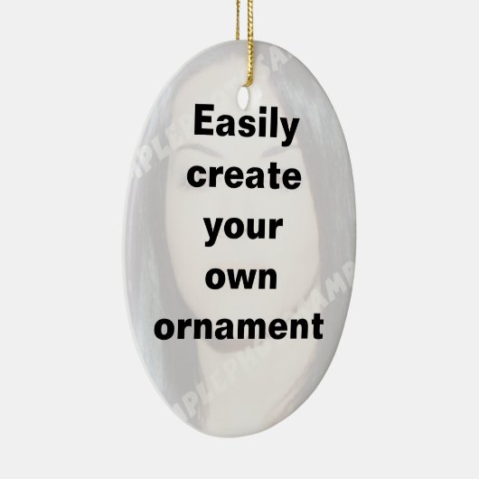 Gemakkelijk creëer uw ornament Verwijder de grote (Rechts)