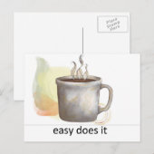 "gemakkelijk doet het" briefkaart (Voorkant / Achterkant)