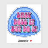 Gemakkelijk Doet Het Geode 12 Stap AA Herstelsloga Sticker (Vel)