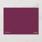 Gemakkelijk doordachte kleuren briefkaart (Achterkant)