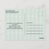 Gemakkelijk Football van de Tijd van de Spel van d Briefkaart (Achterkant)