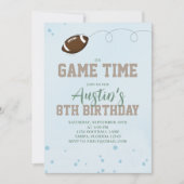 Gemakkelijk Football van de Tijd van de Spel van d Kaart (Voorkant)