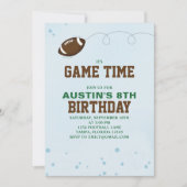 Gemakkelijk Football van de Tijd van de Spel van d Kaart (Voorkant)