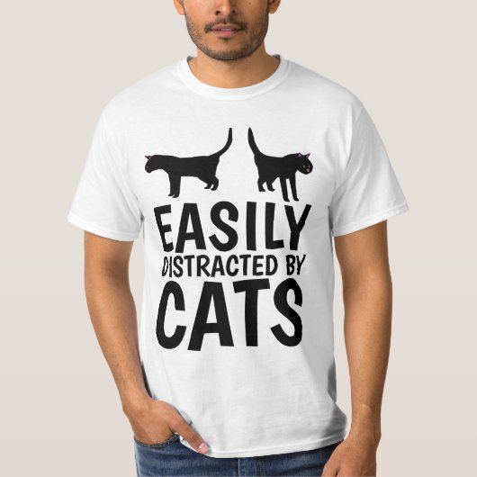 GEMAKKELIJK GESCHEIDEN DOOR T-SHIRTS VAN DE CATS (Voorkant)