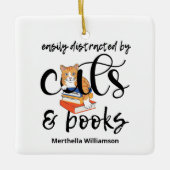 GEMAKKELIJK GESCHEIDEN DOOR VANGSTEN EN BOEKEN KERAMISCH ORNAMENT (Voorkant)