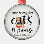 GEMAKKELIJK GESCHEIDEN DOOR VANGSTEN EN BOEKEN METALEN ORNAMENT (Voorkant)