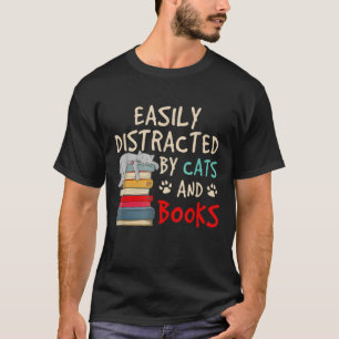 GEMAKKELIJK GESCHEIDEN DOOR VANGSTEN EN BOEKEN T-SHIRT
