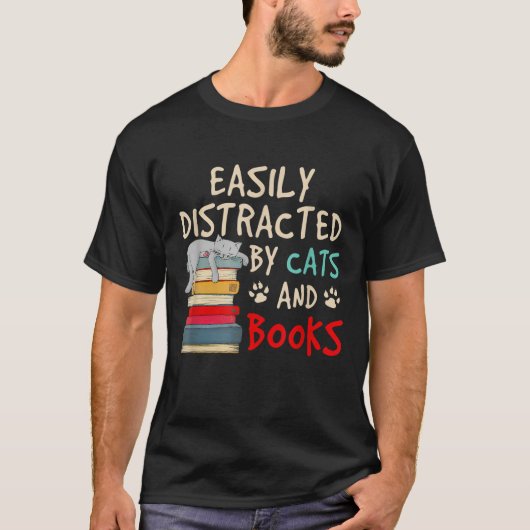 GEMAKKELIJK GESCHEIDEN DOOR VANGSTEN EN BOEKEN T-SHIRT (Voorkant)