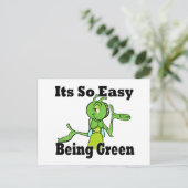 Gemakkelijk Groen zijn Briefkaart (Staand voorkant)