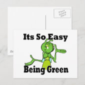 Gemakkelijk Groen zijn Briefkaart (Voorkant / Achterkant)
