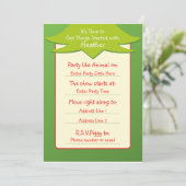 Gemakkelijk Groene Aanvragen van de Dagen Kaart (Staand voorkant)