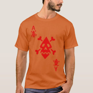 Gemakkelijk Halloween Spelen d Kostuum Ace van Dia T-shirt