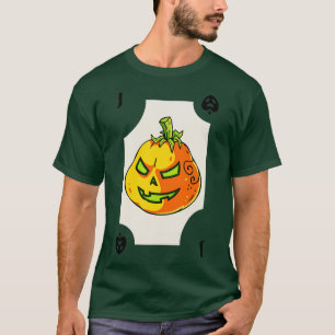 Gemakkelijk Halloween Spelen d Kostuum van Schoppe T-shirt