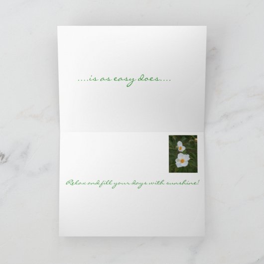 Gemakkelijk is kaart (Binnen)