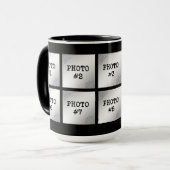 Gemakkelijk klikken om Uw Eigen 10 Foto te Creëer Mok (Voorkant links)