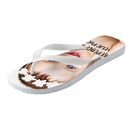 Gemakkelijk maak uw eigen Gepersonaliseerd Teenslippers (Schuin)