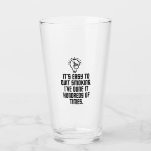 Gemakkelijk met roken te stoppen glas