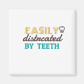 Gemakkelijk met tanden te onderscheiden magneet (Voorkant)