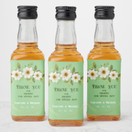 Gemakkelijk  Mini Bruiloft Partij Likeurfles Etiket