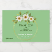 Gemakkelijk Mini Bruiloft Partij Likeurfles Etiket (Enkel label)