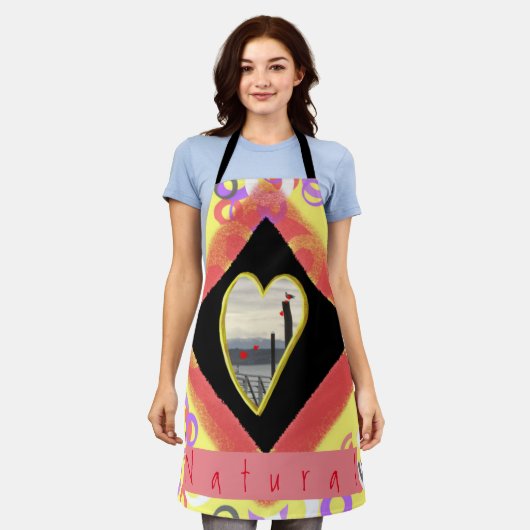 Gemakkelijk natuurlijk leven in de gemeenschap schort (Gedragen)