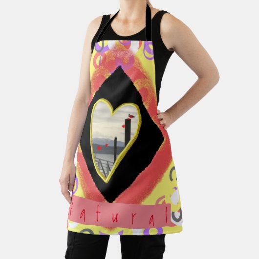 Gemakkelijk natuurlijk leven in de gemeenschap schort (Insitu)