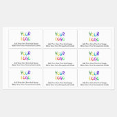 Gemakkelijk om uw eigen naar maat gemaakt te ontwe labels (Vel)