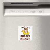 Gemakkelijk Opgewonden door Rubber Eenden Magneet (Insitu (Vaatwasser))