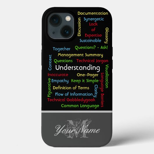 Gemakkelijk te begrijpen voor projectmanagers! Case-Mate iPhone case (Achterkant)