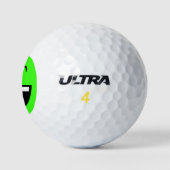 Gemakkelijk te vinden Heldergroene emoji Golfballen (Logo)