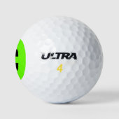 Gemakkelijk te vinden Heldergroene Golfers Monogra Golfballen (Logo)