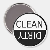 Gemakkelijk te zien SCHONE VUILE Vaatwasser Magnet (Voorkant / Achterkant)