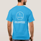 Gemakkelijk Uploaden Logo Custom Event Organizer V T-shirt (Achterkant)