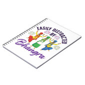 Gemakkelijk verstoord door Bhangra Punjabi Dance Notitieboek (Linkerzijde)