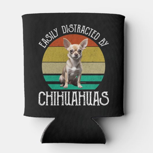 Gemakkelijk verstoord door Chihuahuas Blikjeskoeler (Achterkant)