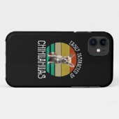 Gemakkelijk verstoord door Chihuahuas Case-Mate iPhone Case (Achterkant (horizontaal))