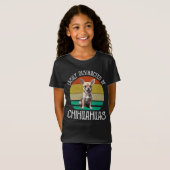 Gemakkelijk verstoord door Chihuahuas T-shirt (Voorkant volledig)