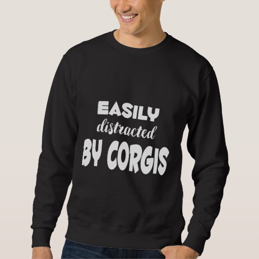 Gemakkelijk verstoord door Corgis Trui (Voorkant)
