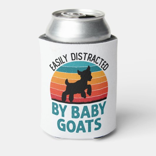 Gemakkelijk verstoord door de geitenhouderij in de blikjeskoeler (Blikje Achterkant)