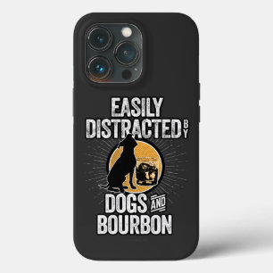 Gemakkelijk verstoord door de iP van Dogs en Bourb Case-Mate iPhone Case