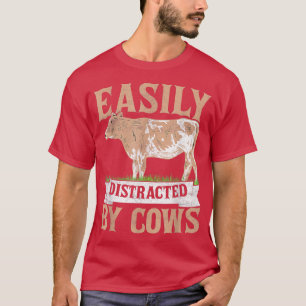 Gemakkelijk verstoord door de Koeien die de veetee T-shirt