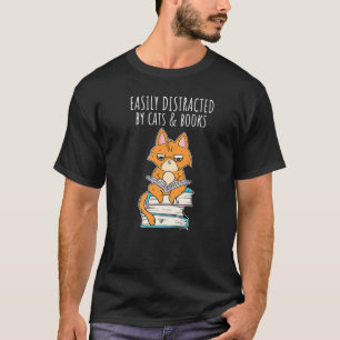Gemakkelijk verstoord door de Lezing van het Boek T-shirt