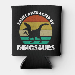 Gemakkelijk verstoord door dinosaurussen blikjeskoeler