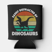 Gemakkelijk verstoord door dinosaurussen blikjeskoeler (Achterkant)