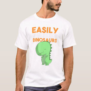 Gemakkelijk verstoord door dinosaurussen Rex Tyran T-shirt