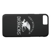 Gemakkelijk verstoord door Dragons Case-Mate iPhone Case (Achterkant (Horizontaal))